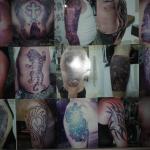 Эскизы татуировок в тату-салоне Таиланда